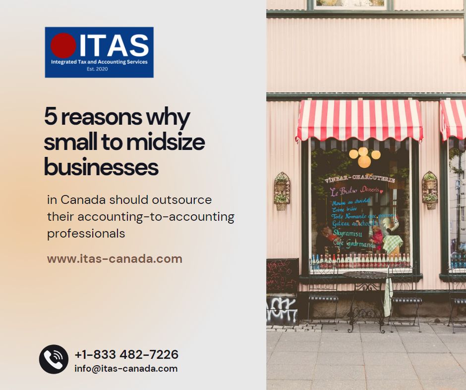 Five reasons why small to midsize businesses in Canada should outsource their accounting-to-accounting professionals